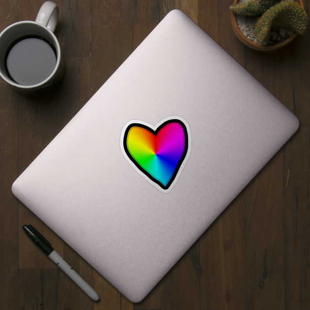 Spectrum Heart by ellenhenryart